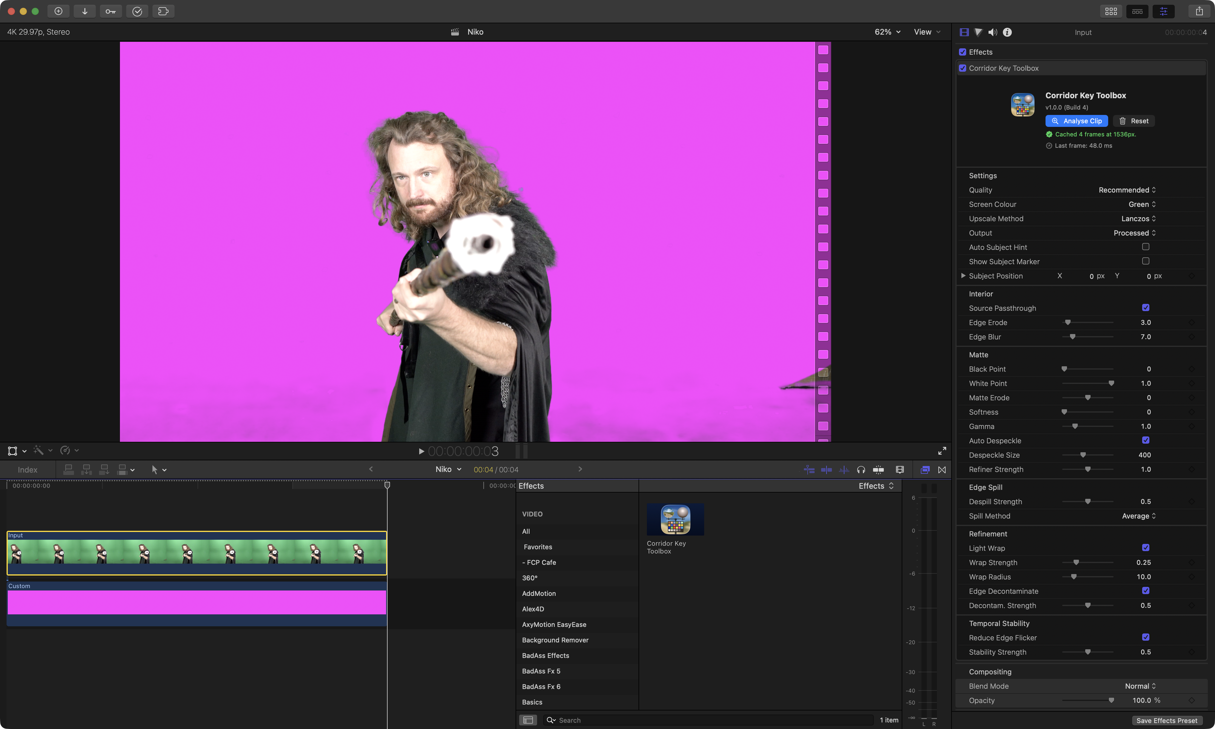 Footage courtesy of Corridor Digital's Benchmark Test Footage
